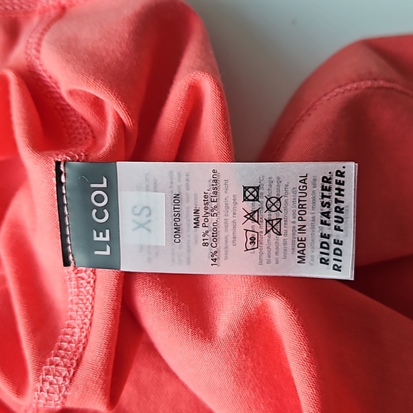 Le Col Womens Workout Vest in Flamingo - Picture 5 of 5